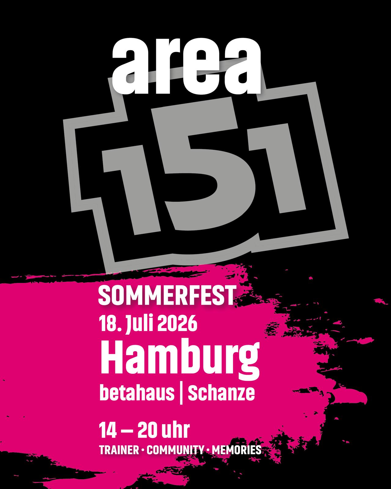 Area 151 Sommerfest - Tickets
